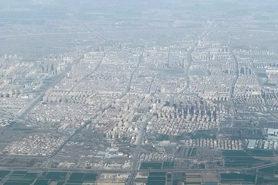 La carte Xian de Weishi
