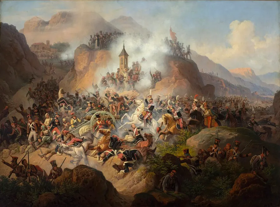 La carte Bataille de Somosierra