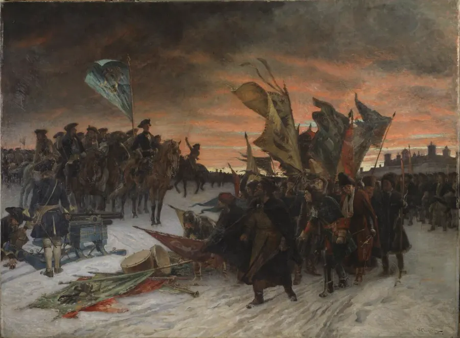 The Battle of Narva card