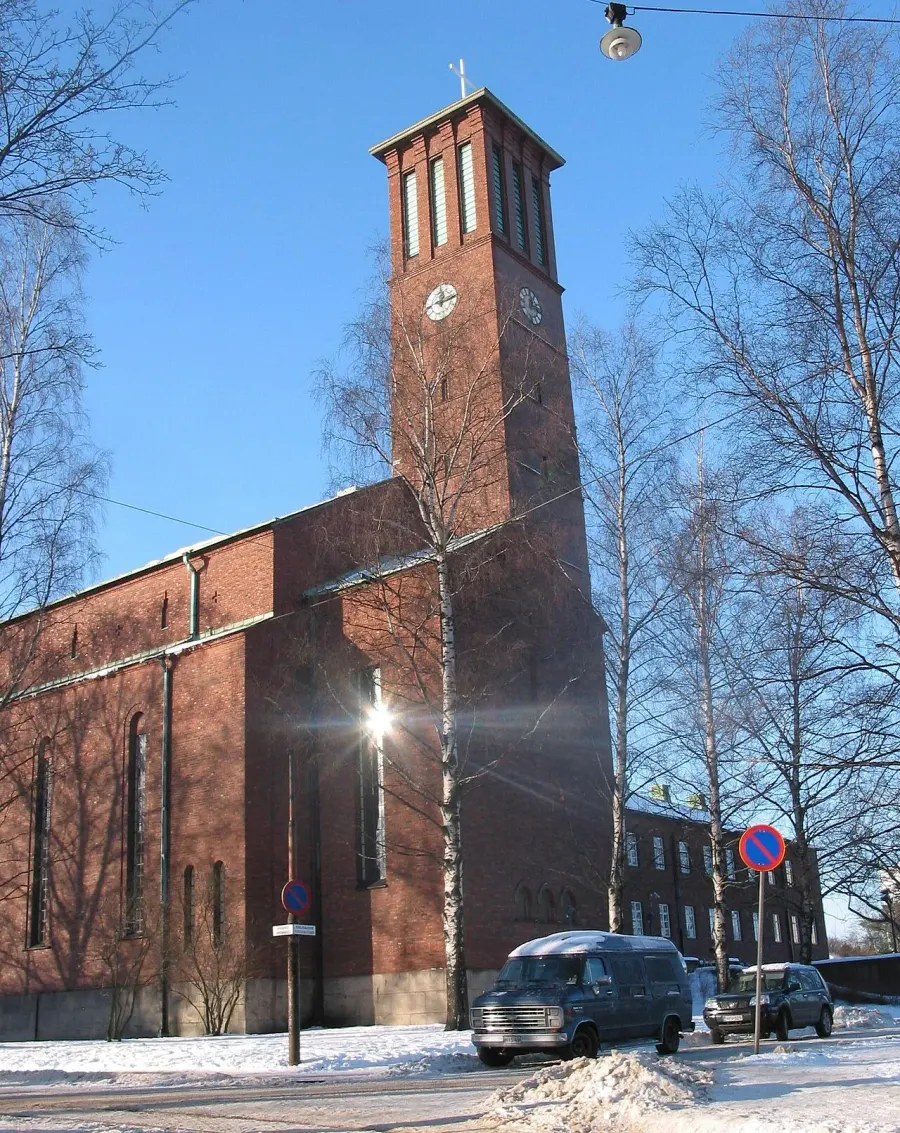 La carte Église Saint-Paul d'Helsinki