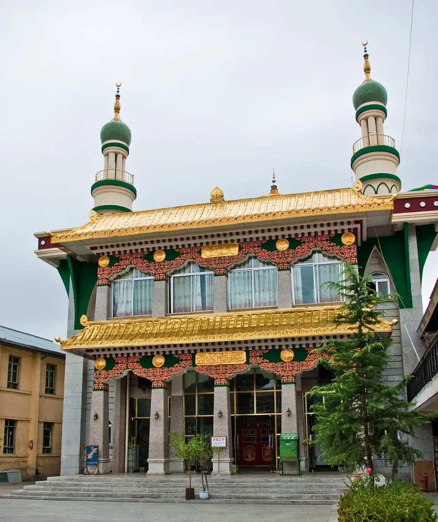 La carte Grande Mosquée de Lhassa