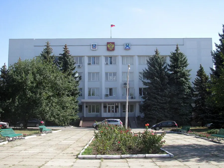 La carte Novochakhtinsk