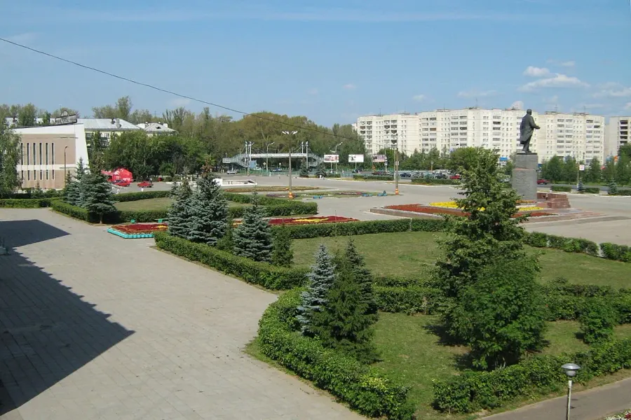 La carte Kstovo