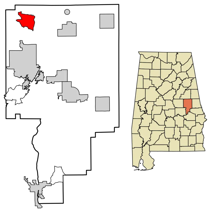 The Hackneyville, Alabama card