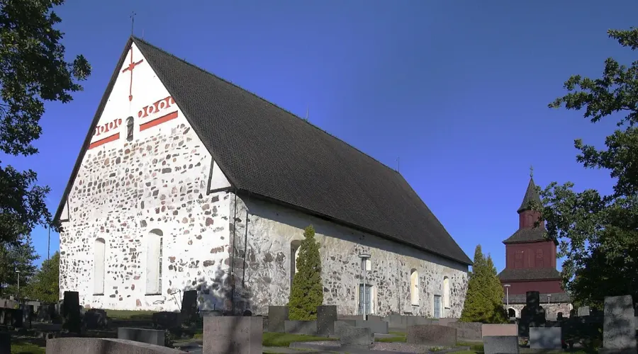 The Saint Nicholas Church, Ingå card