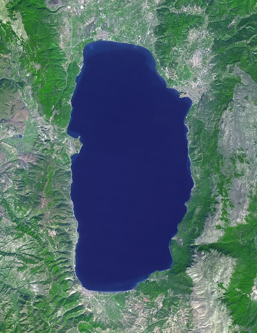 The Lake Ohrid card