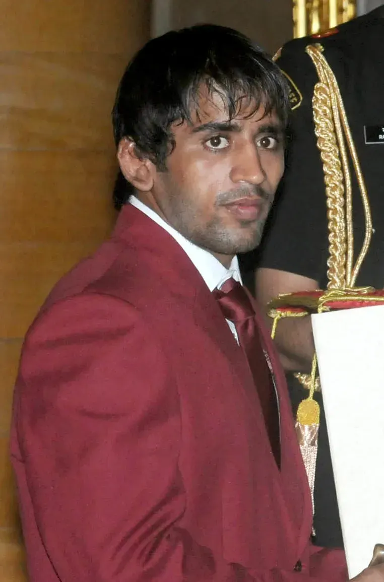 La carte Bajrang Punia