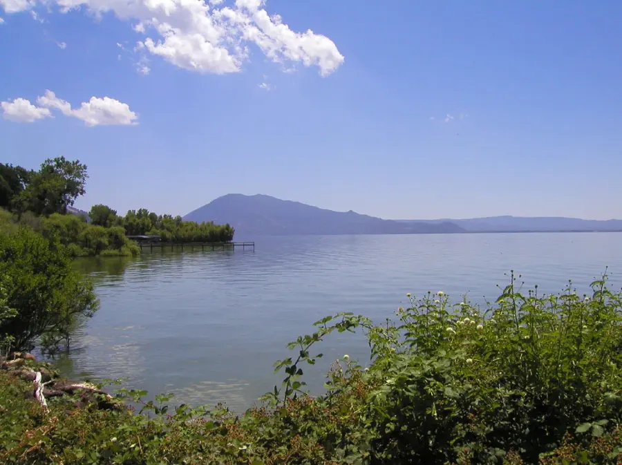 La carte Comté de Lake