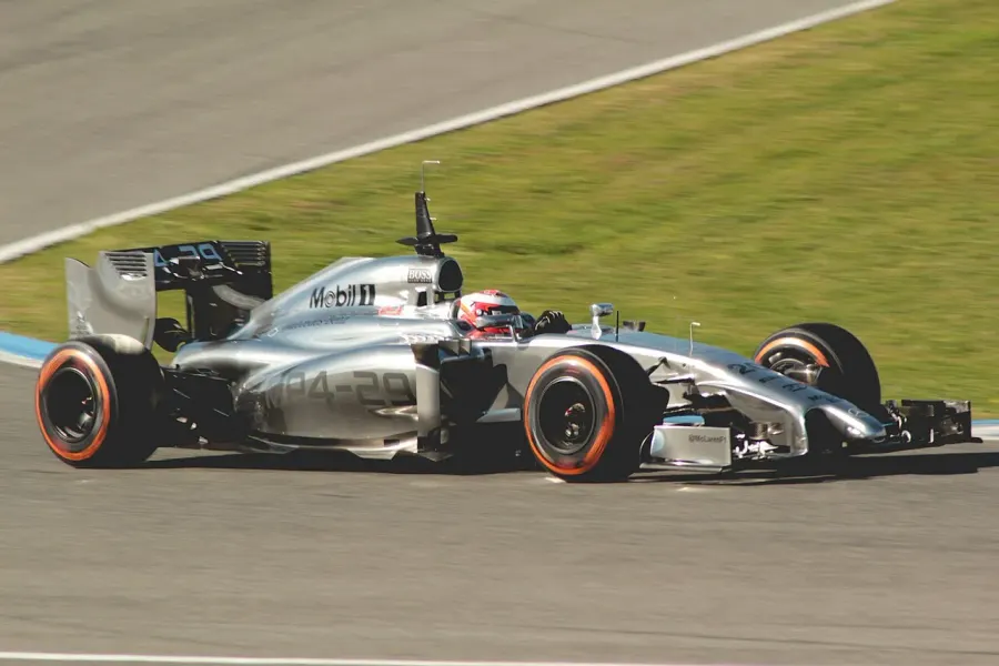 The McLaren MP4-29 card