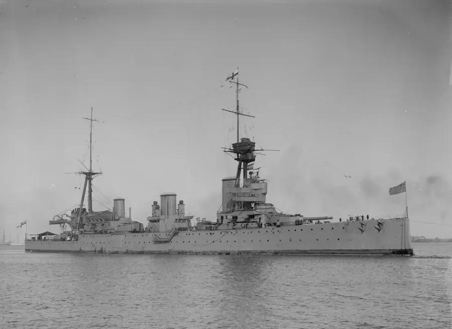 The HMAS Australia card