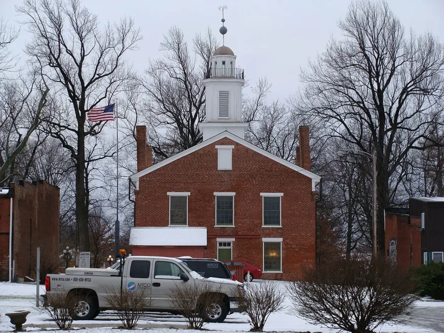 The Woodford County, Illinois card