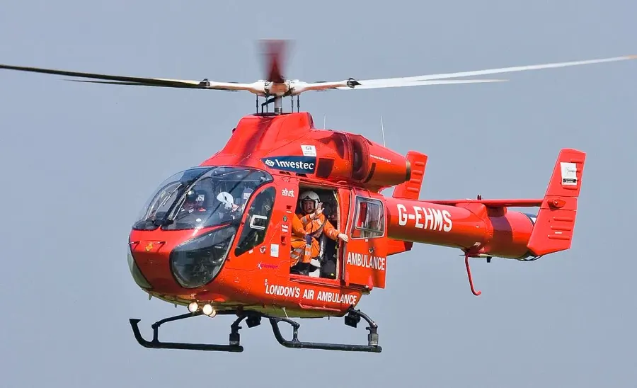 The MD Helicopters MD Explorer card