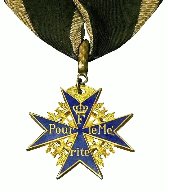 The Pour le Mérite card