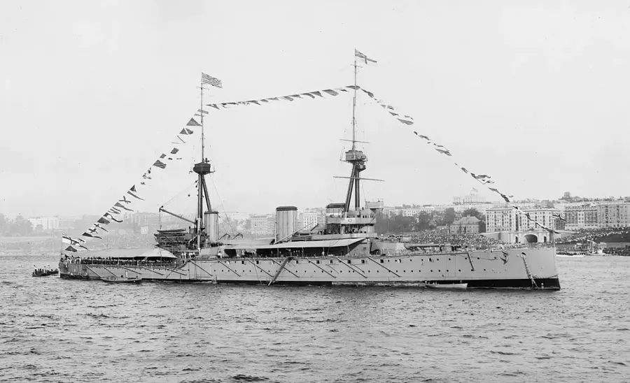 The HMS Inflexible card