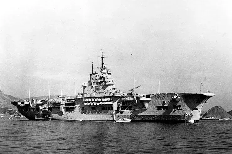 La carte HMS Unicorn