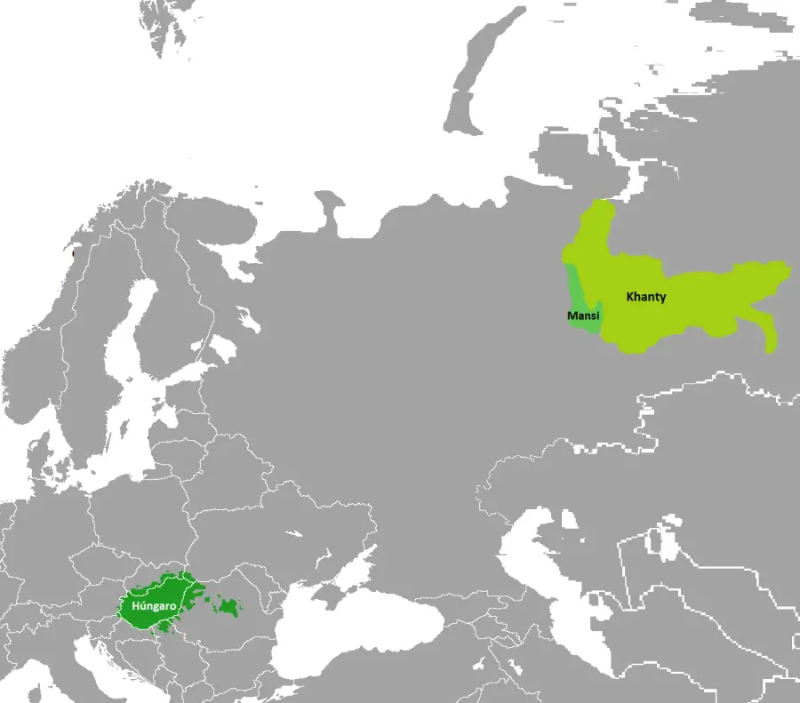 The Ugric languages card