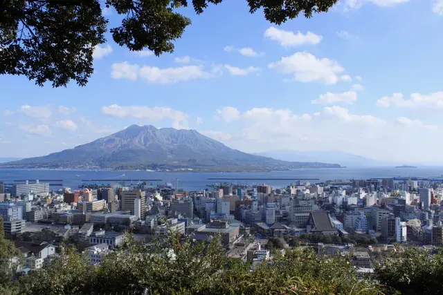 La carte Kagoshima