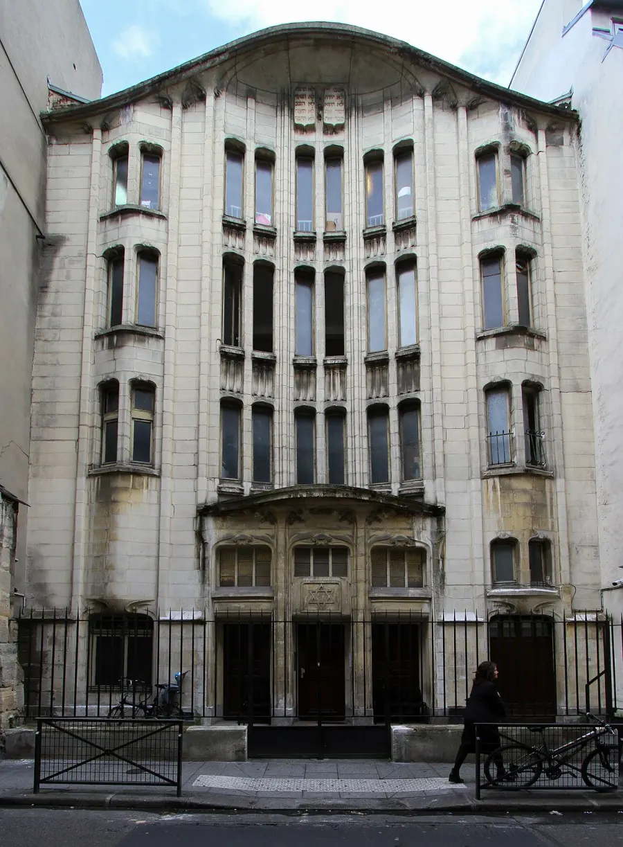 La carte Synagogue de la rue Pavée