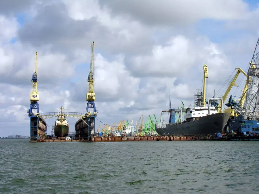The Port of Klaipėda card