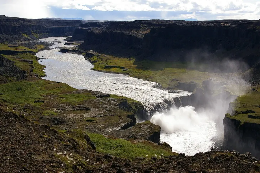 The Hafragilsfoss card