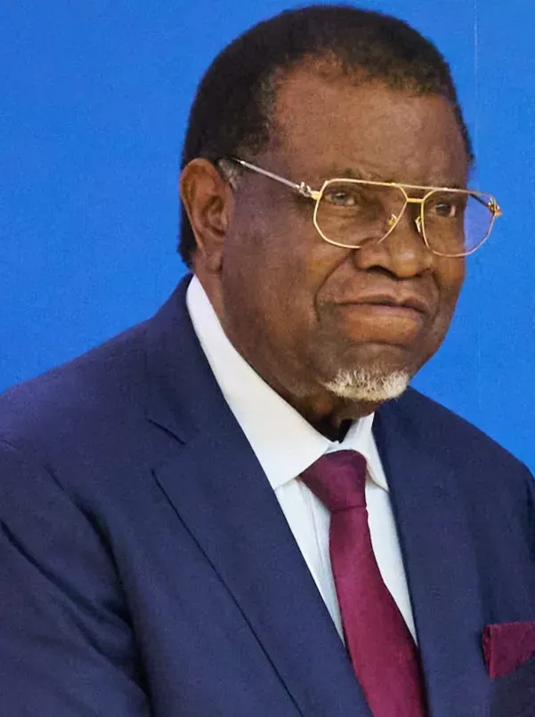 The Hage Geingob card