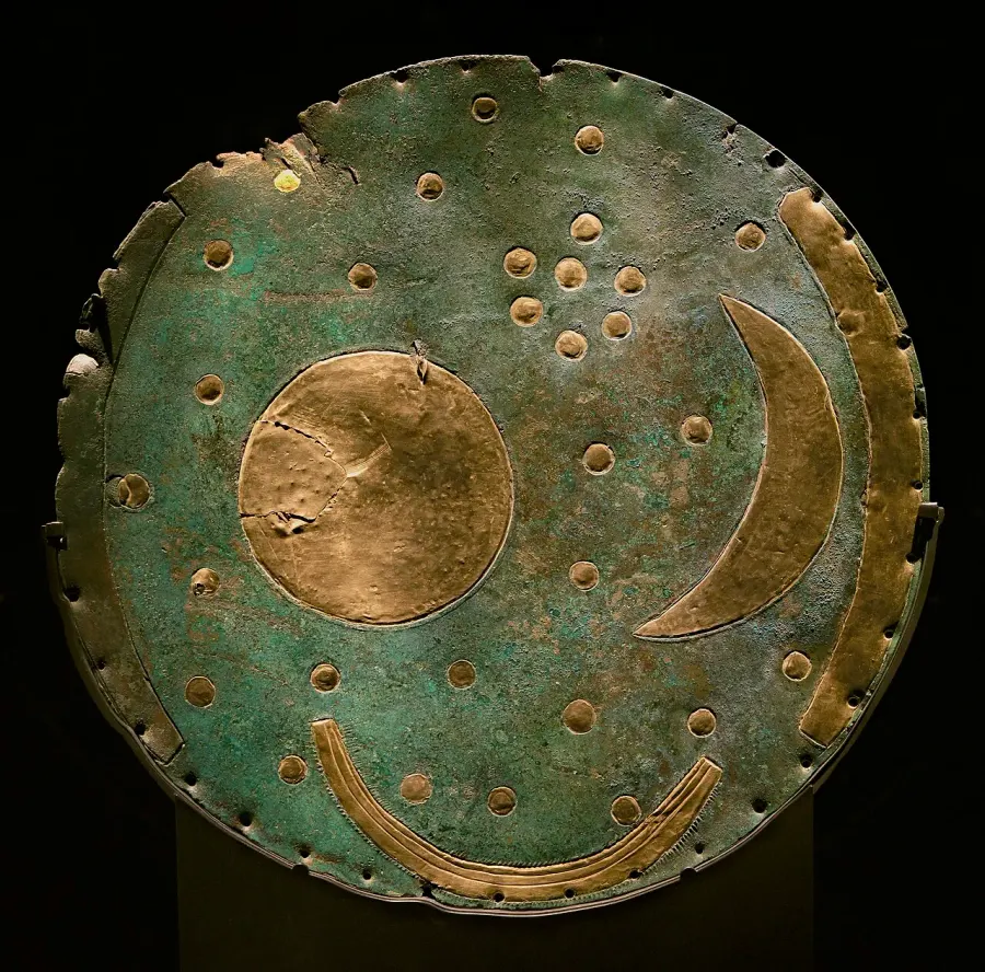 The Nebra sky disc card