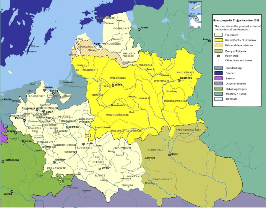The Grand Principality of Rus' card