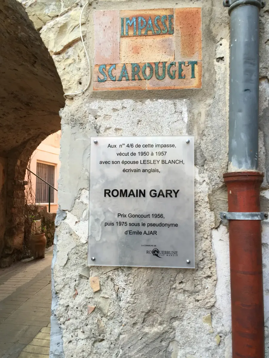 La carte Romain Gary