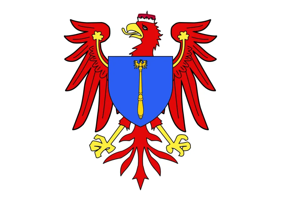 La carte Brandebourg-Prusse