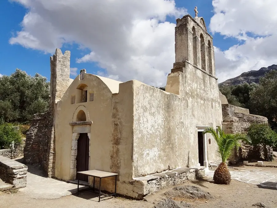 La carte Église de la Panagía Drosiani
