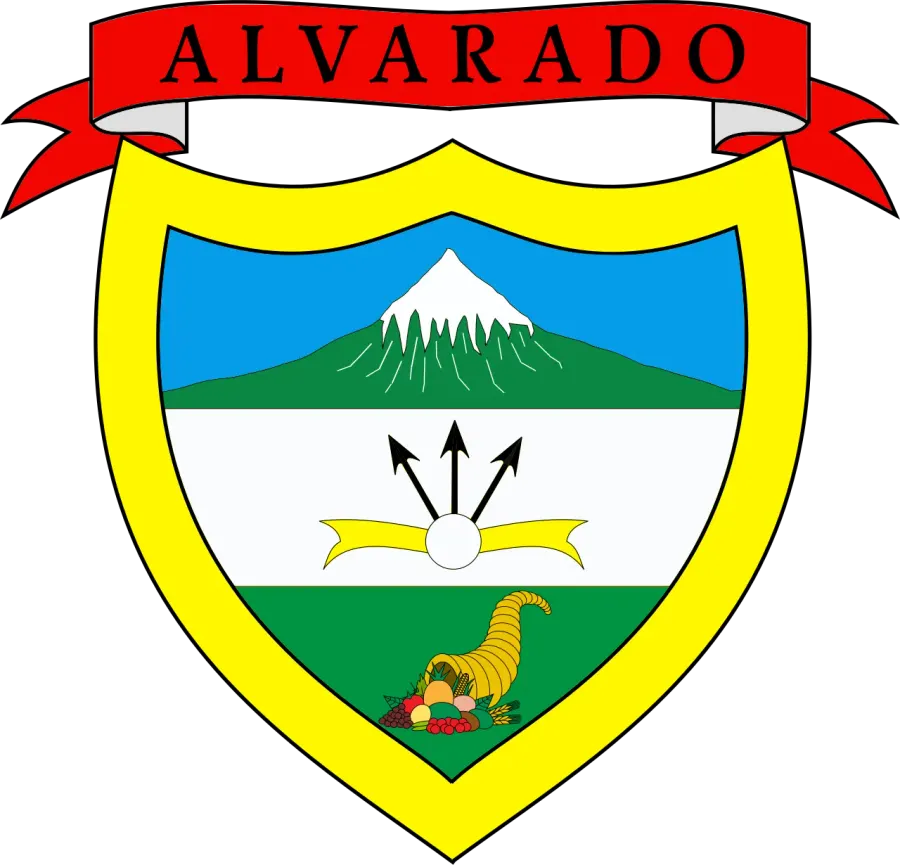 La carte Alvarado
