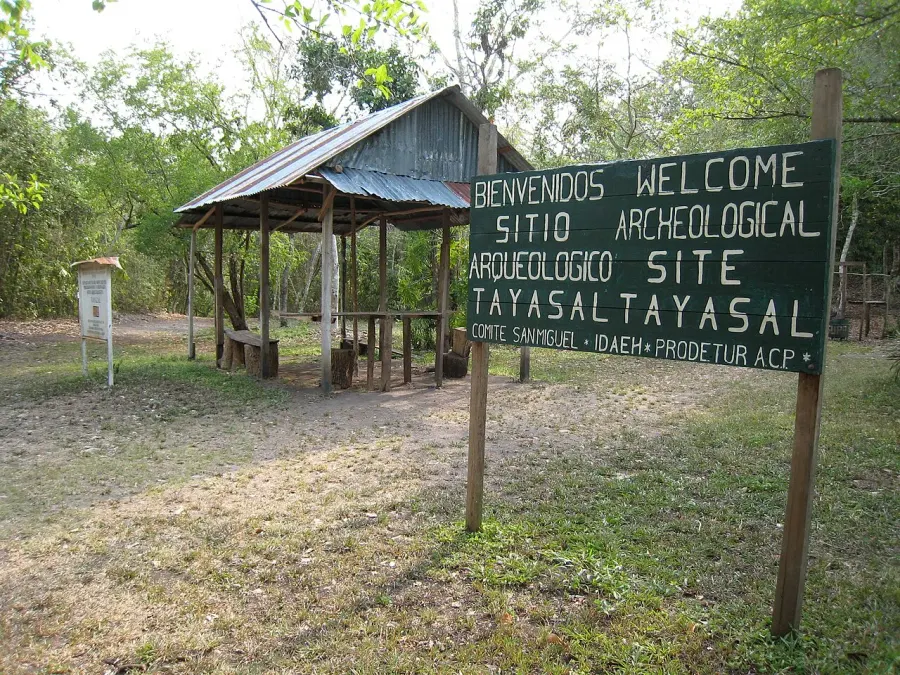 La carte Tayasal
