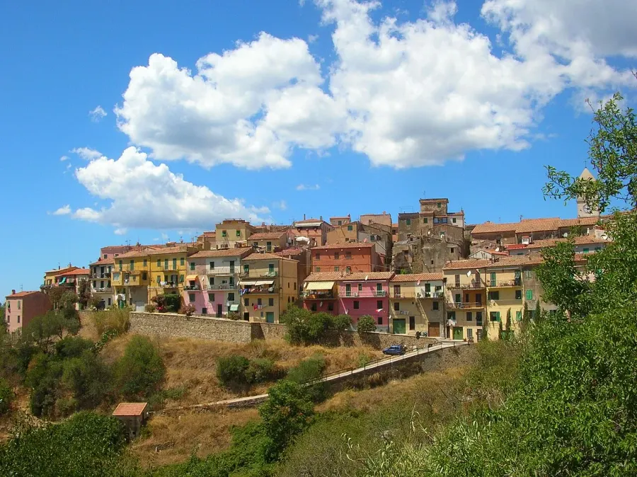 La carte Capoliveri