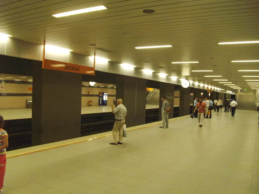 La carte Métro d'Adana