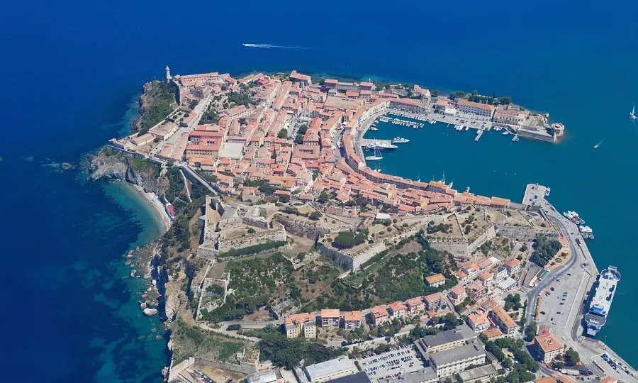 La carte Portoferraio