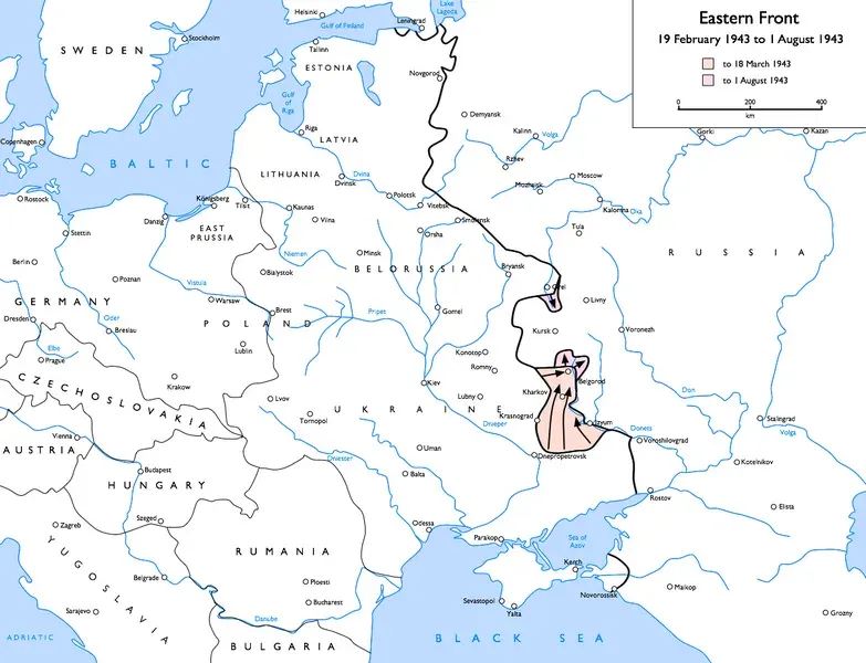 The Third Battle of Kharkov card
