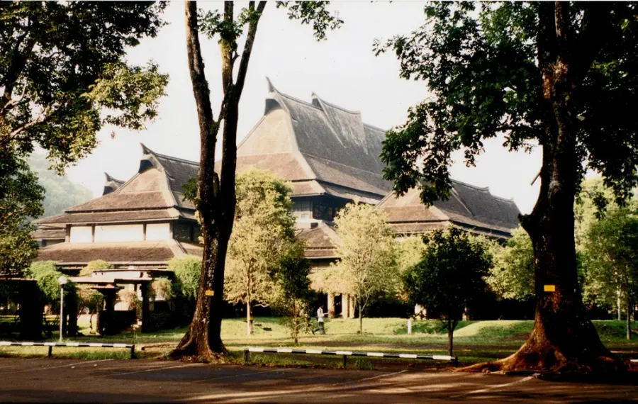 La carte Institut technologique de Bandung