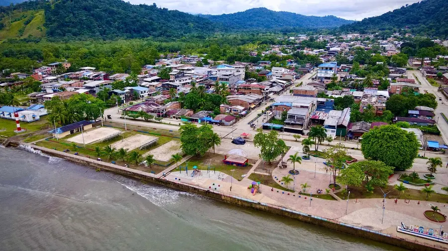La carte Bahía Solano