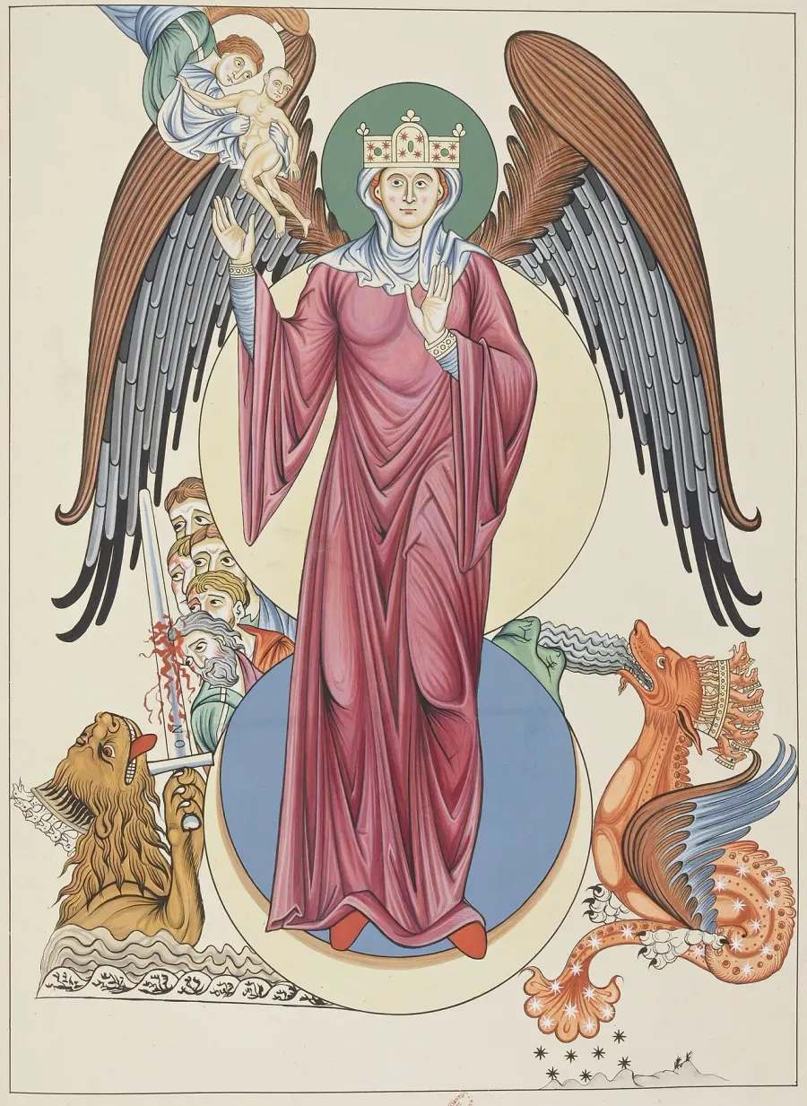 La carte Hortus deliciarum