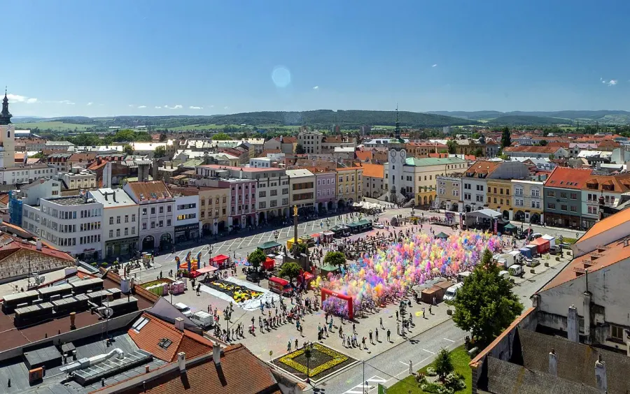La carte Kroměříž