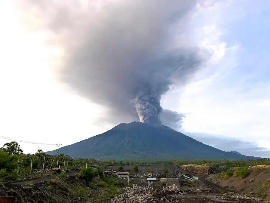 La carte Agung