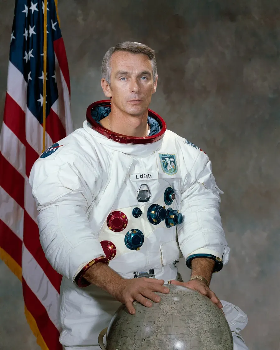 La carte Eugene Cernan