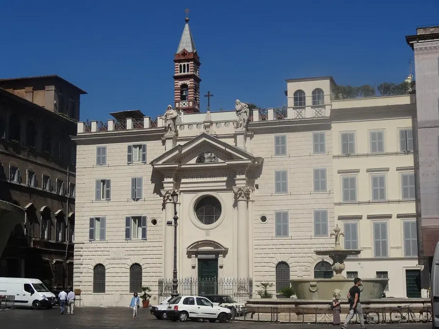 La carte Église Santa Brigida
