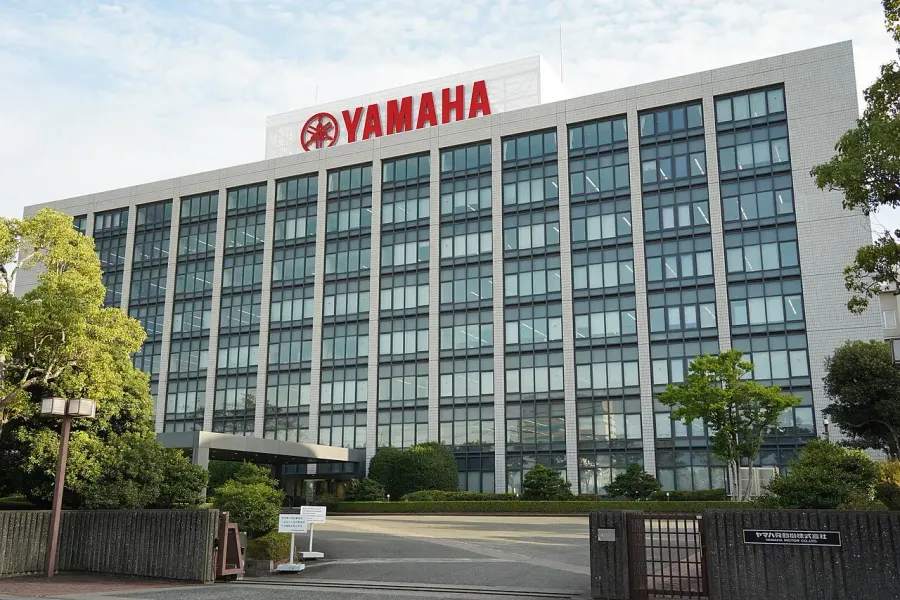 La carte Yamaha Motor Company