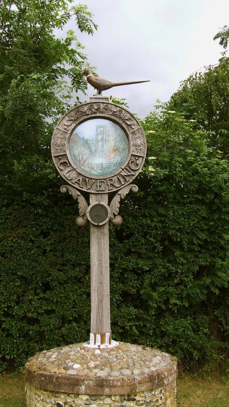 The Clavering, Essex card