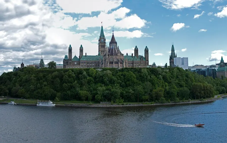 La carte Colline du Parlement