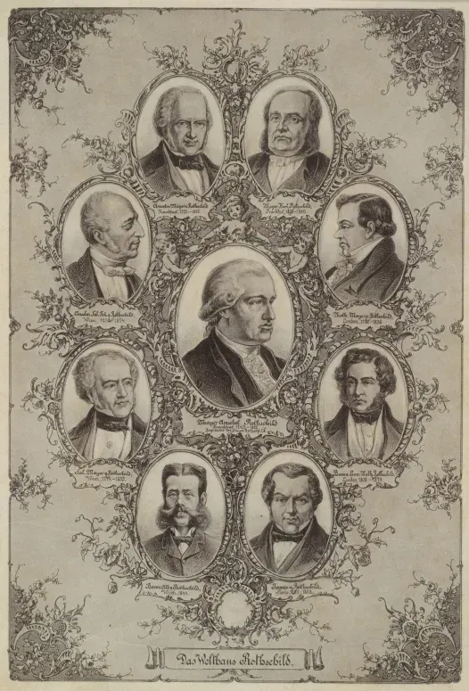 The Rothschild family card