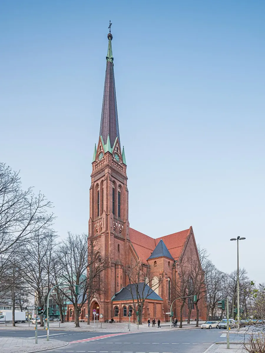 La carte Église Saint-Sauveur de Berlin-Moabit