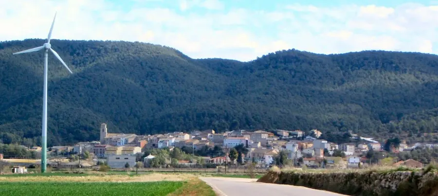 La carte La Llacuna