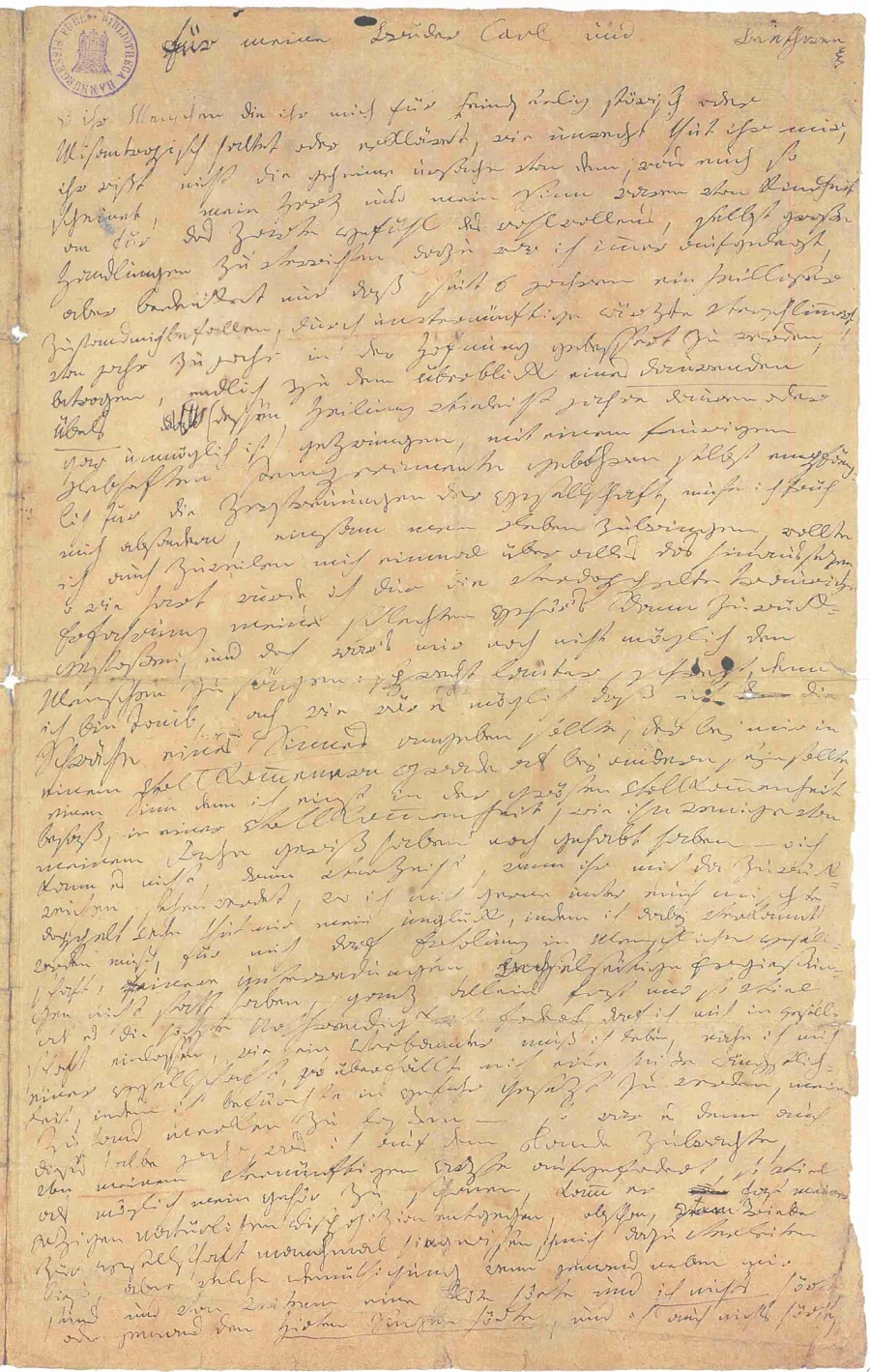 The Heiligenstadt Testament card